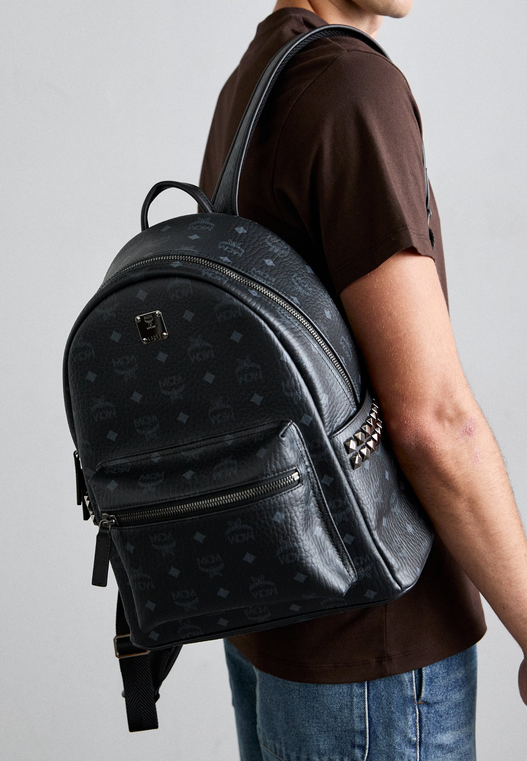 MCM STARK BACKPACK UNISEX - Rucksack - black - Zalando.co.uk