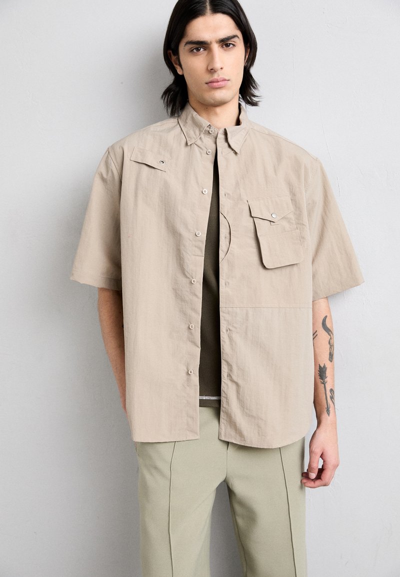 Wood Wood - JAXSON FISHERMAN - Košile - khaki, Zvětšit