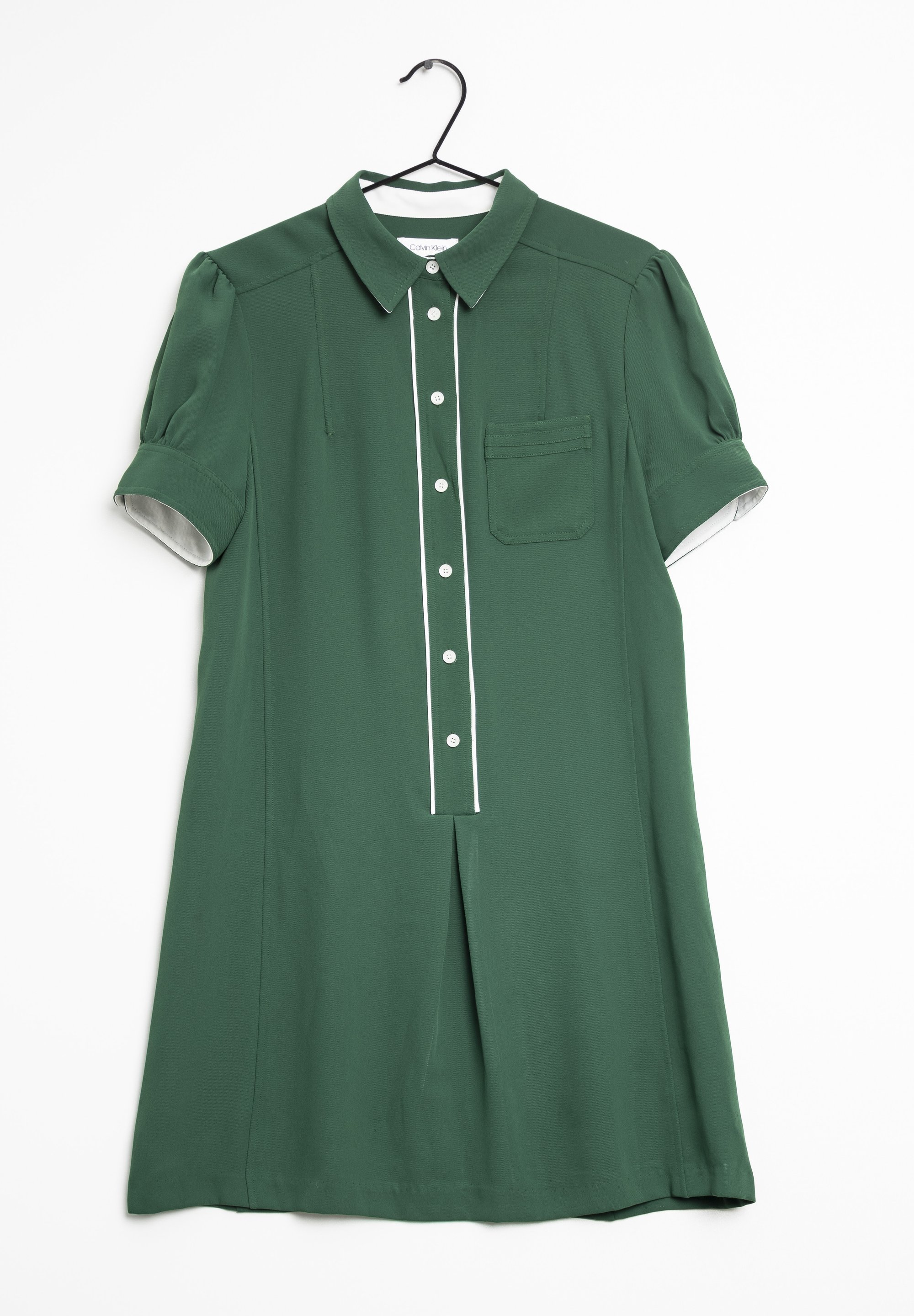 Calvin Klein Shirt dress - green - (Pre-owned) - Zalando.ie