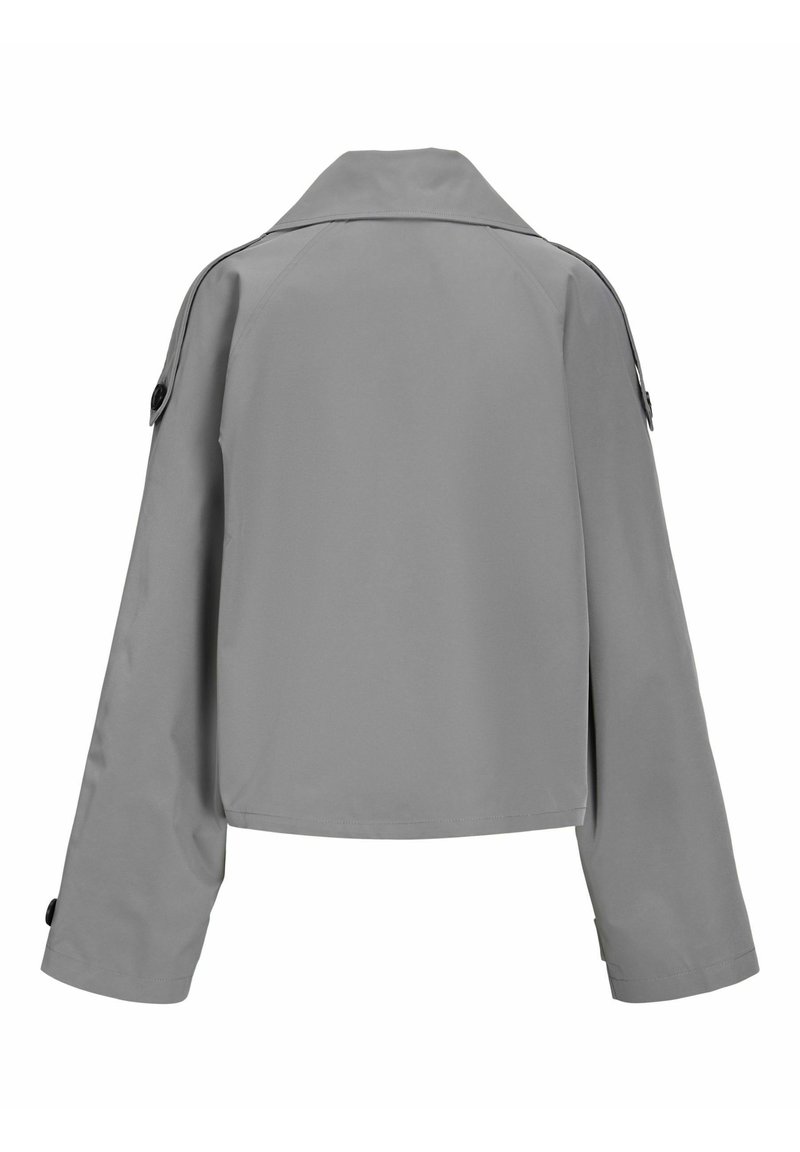 JJXX CARLIE SHORT UNISEX - Trenchcoat - titanium/grau - Zalando.de