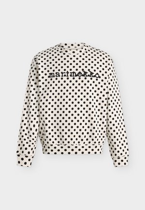 Marimekko, LEIOT PALLO - Φούτερ - off white/black