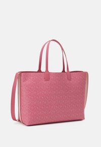 Tommy Hilfiger ICONIC TOTE MONOGRAM Tote bag english pink