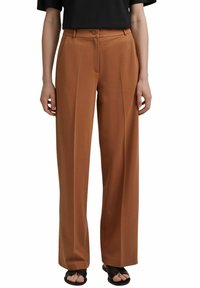 Esprit Collection Pantalon classique - cognac