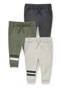 C&A - 3 PACK - Broek - dark green - 0