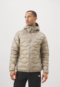 Peak Performance HELIUM HOOD - Chaqueta de plumas - avid beige