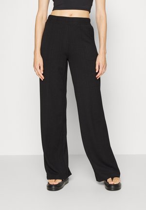 SLFRAGNILD PANT - Kalhoty - black
