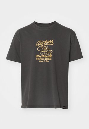 Dickies ROPE CENTER LOGO TEE - Majica kratkih rukava s printom - black