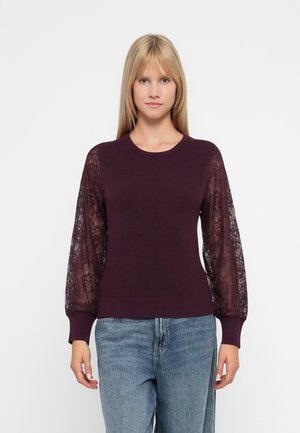 ONLPERRY LIFE MIX O NECK  - Pullover - winetasting