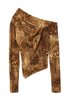 AllSaints, ARLIE LS TOP . - Langærmet T-shirt - gold-coloured