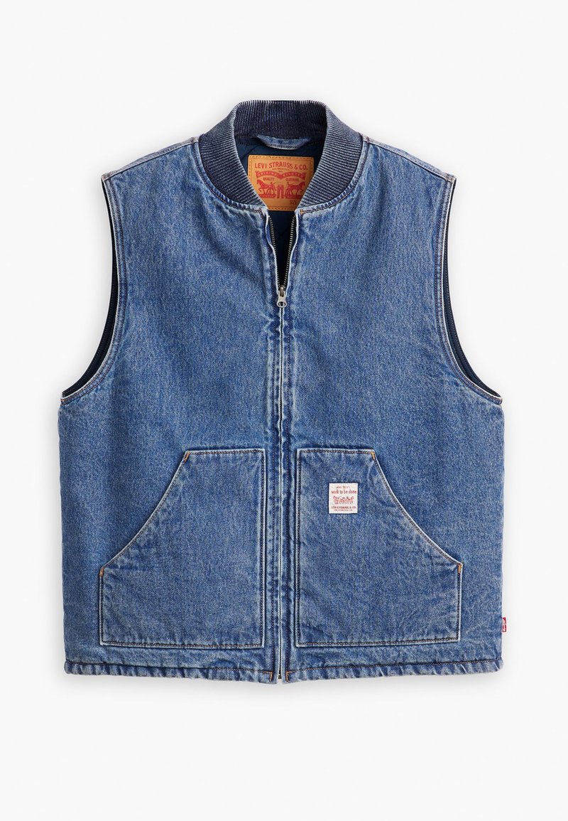 Levi’s® Workwear Bodywarmer blauw denim/bluedenim