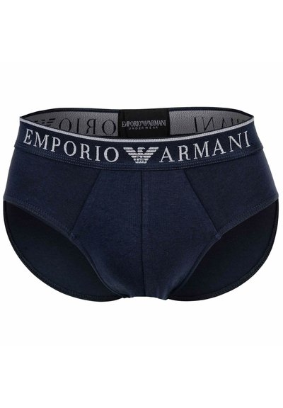 Culotte en coton noir avec une ceinture élastique grise, bords élastiques et une coupe classique pour un ajustement ajusté. Pas de motifs supplémentaires.