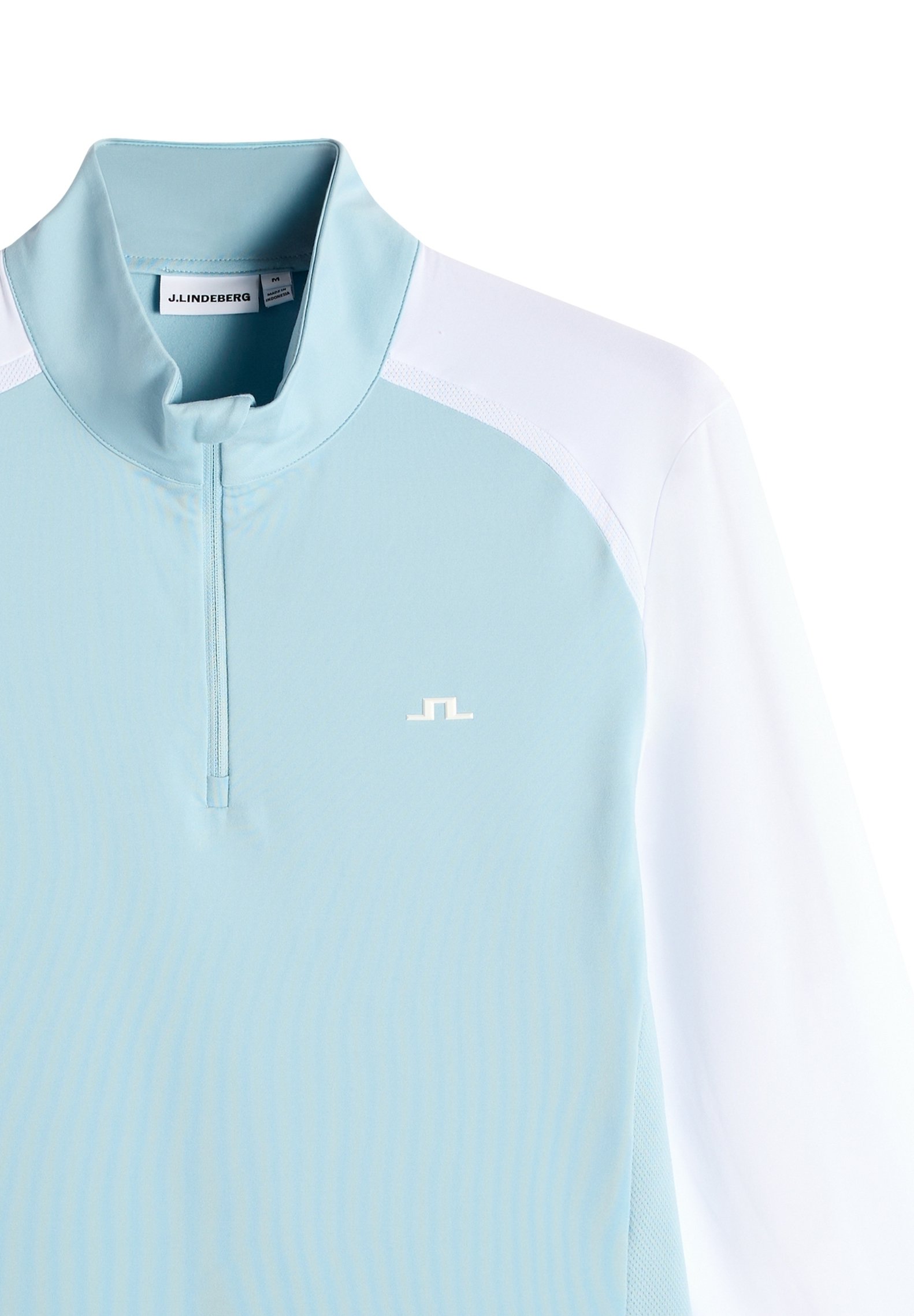 J.LINDEBERG Sports BLAKE ZIP MID LAYER - Longsleeve - forget me