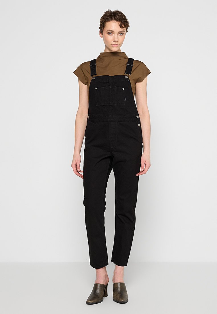 Dr.Denim Tuinbroek zwart