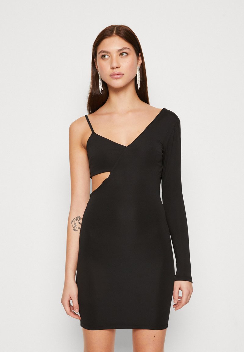 Chiquelle HALF AND HALF DRESS Vestido ligero black/negro Zalando.es