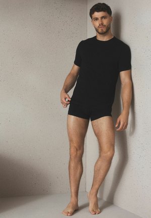 Next, SHORT SLEEVE FIT - THERMAL TOPS 2 PACK - Undershirt - black
