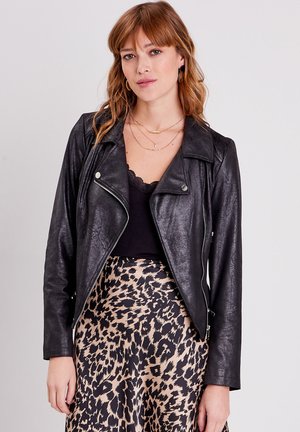 Breal Faux leather jacket - noir
