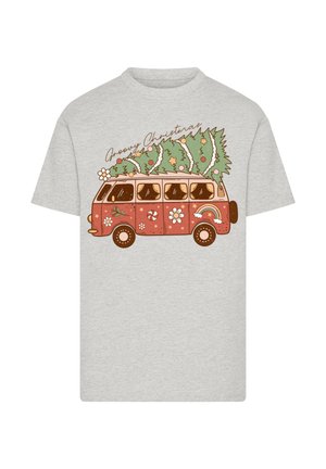 T-Shirt print - heather grey