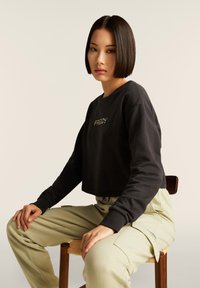 Freddy CROPPED CON LOGO - Sudadera - anthracite