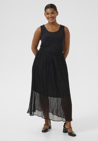 Kaffe Curve PERI - Jupe plissée - black deep
