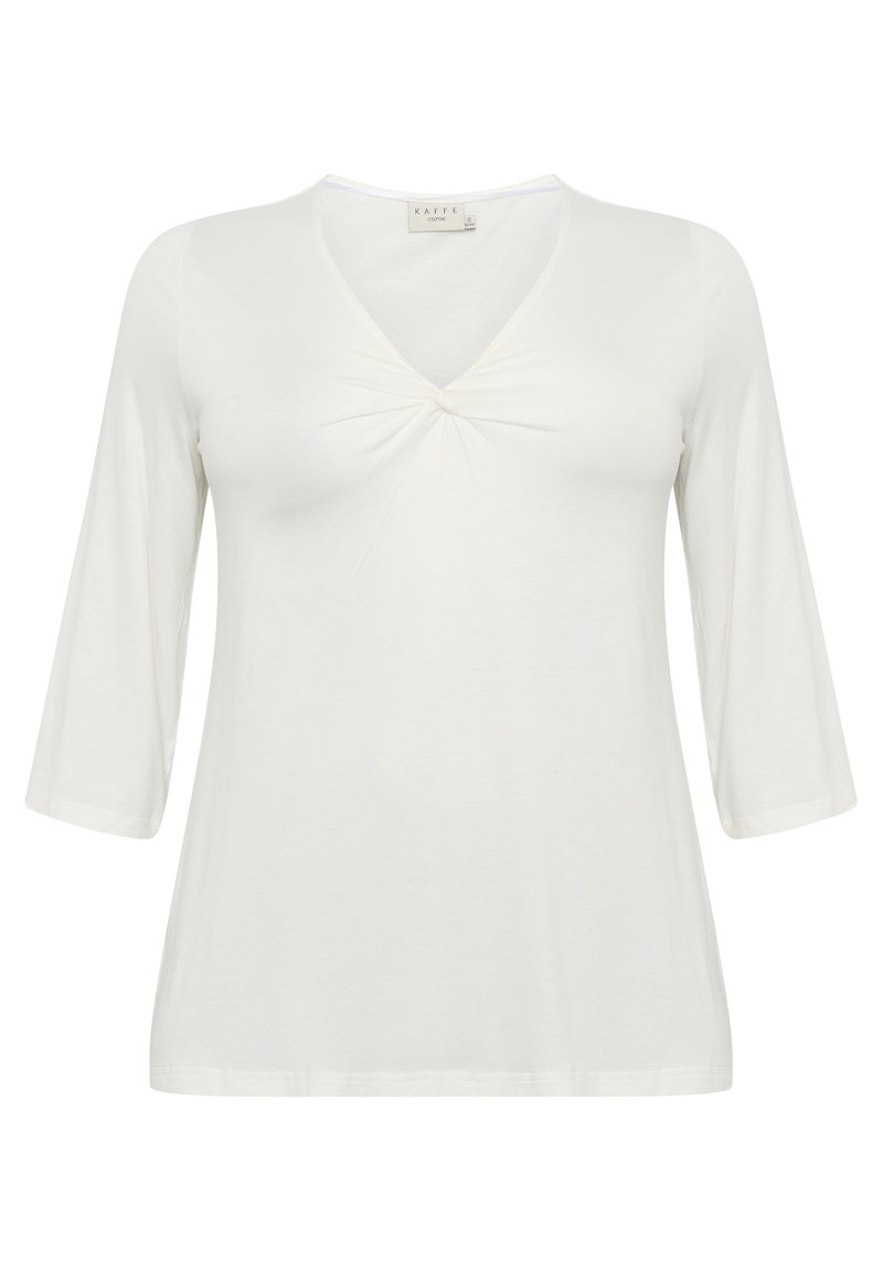 Kaffe Curve Longsleeve crème Kaffe Curve Longsleeve crème