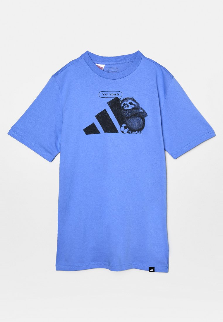 adidas Originals T-shirt print blauw