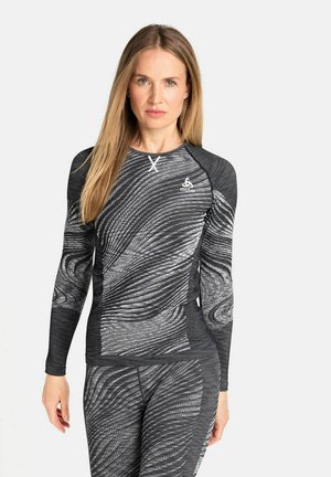 DAMEN FUNKTIONSSHIRT - Langarmshirt - schwarz