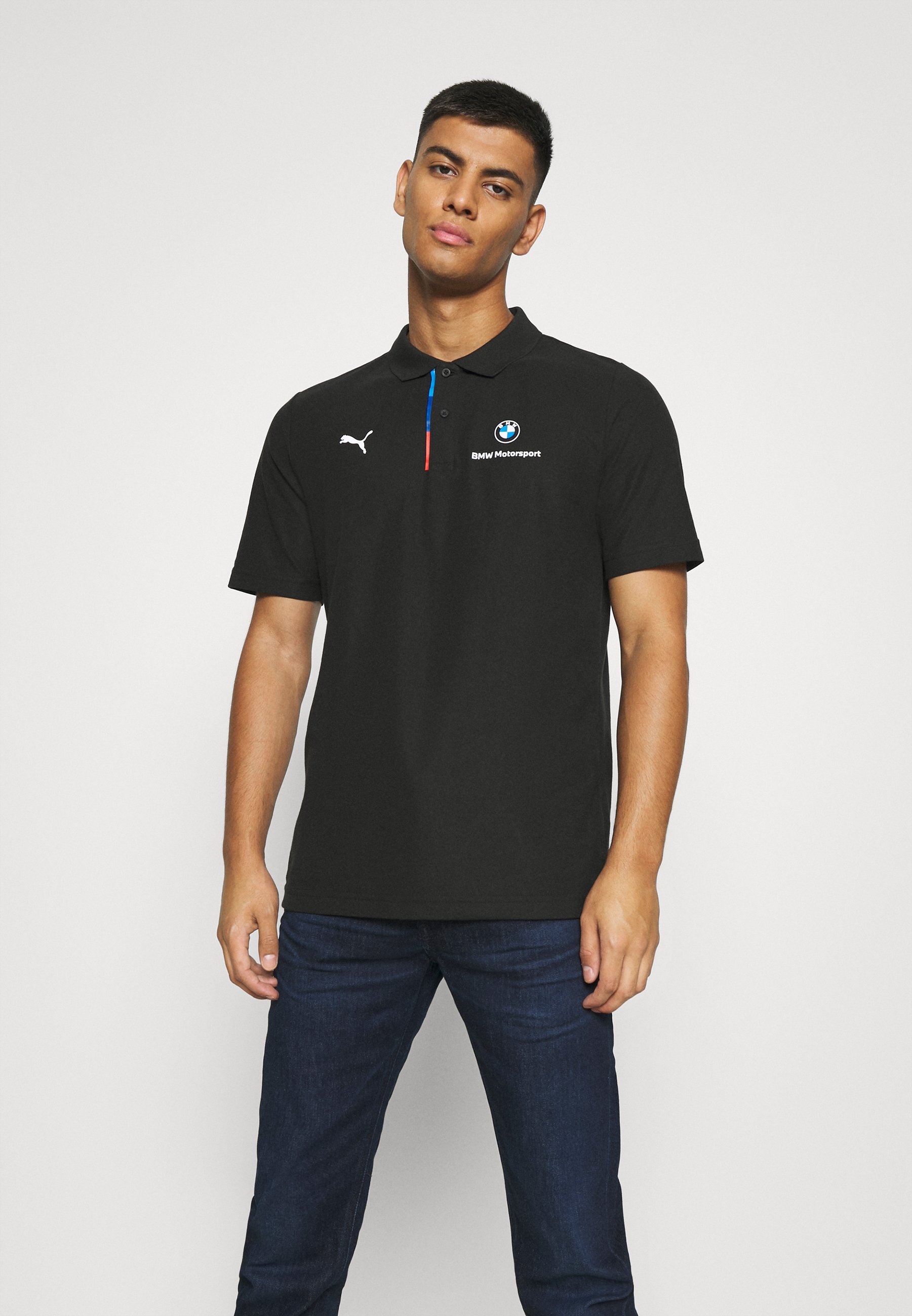 Puma BMW - Poloshirt - black/zwart - Zalando.nl