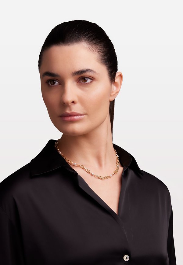 LOGO - Halskette - gold tone