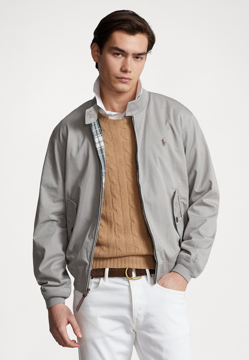 Polo Ralph Lauren WINDBREAKER Bomber Jacket grey fog/grey Zalando.co.uk