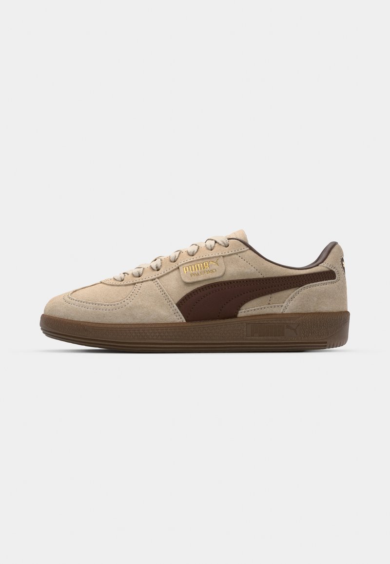 Puma PALERMO UNISEX Trainers light sand/chocotart/gold/beige