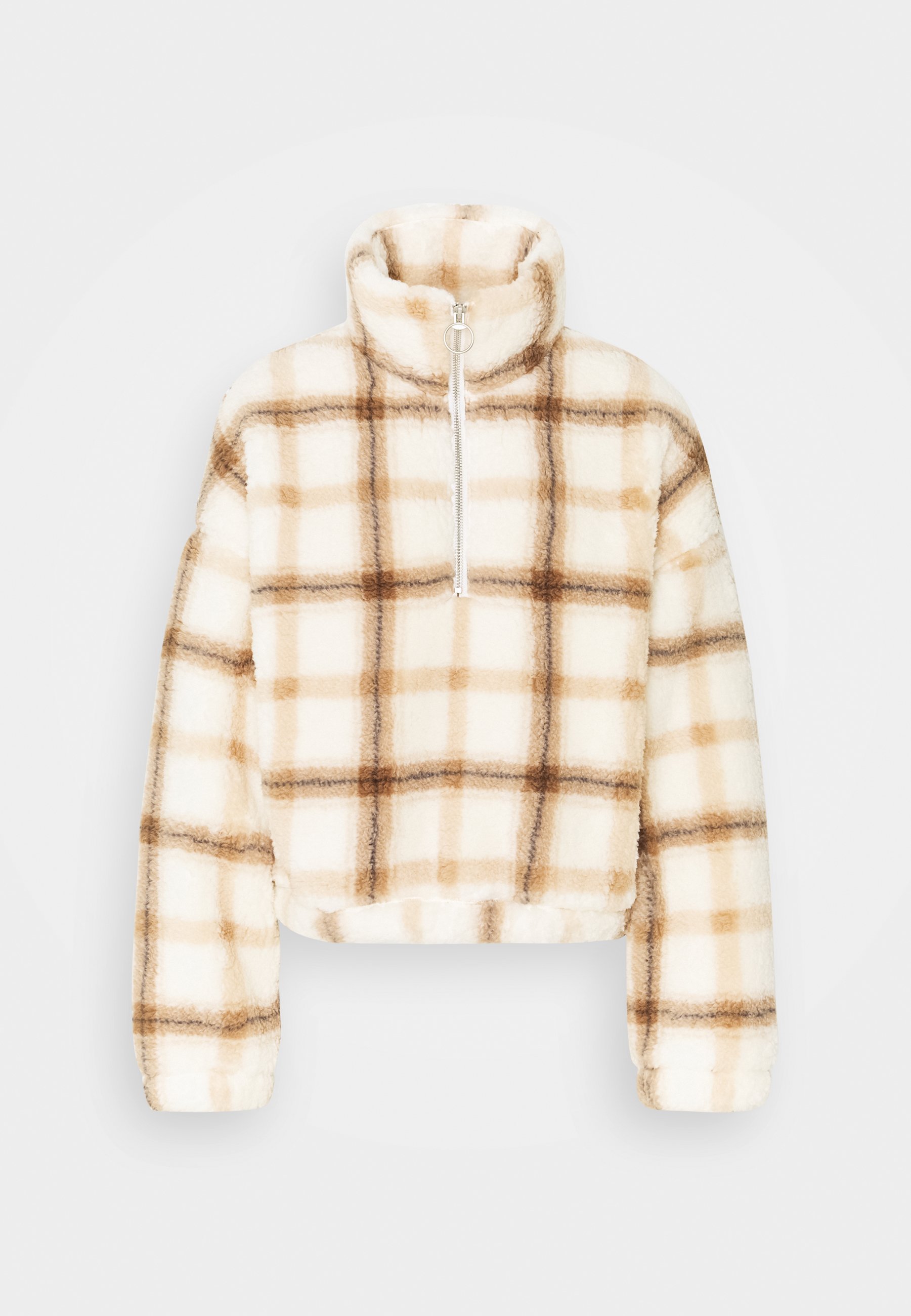 hollister colorblock sherpa jacket