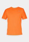 SOLAR CHASE - Sport T-shirt - safety orange/black