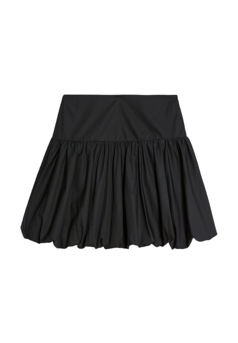 Mini-jupe Femme Marks And Spencer - Noir Coton - Fermeture Zip - Taille 12