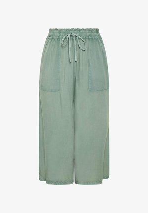 Yours Clothing, WOMEN'S CULOTTES - Bukser - light green