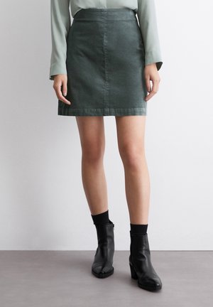 Falda acampanada - dark green