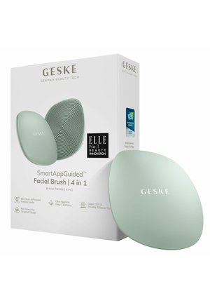 FACIAL BRUSH | 4 IN 1 - Accessoires soin du corps - green
