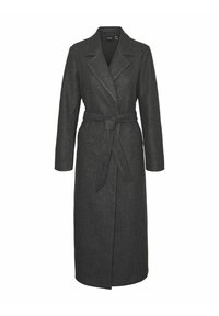 VMFORTUNEAYA LONG COAT - Klassisk frakke - dark grey melange