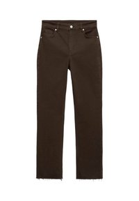 Straight leg jeans - brown