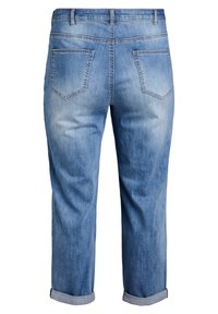 Zizzi Mom Jeans - medium blue denim