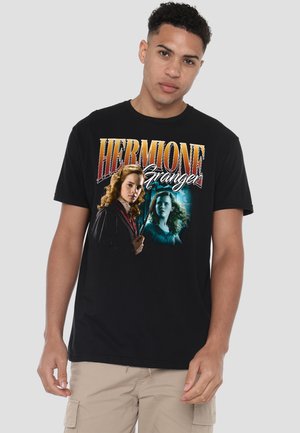Cotton Soul, HARRY POTTER HERMIONE GRANGER HOMAGE - Print T-shirt - black