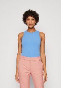 Tommy Hilfiger SLIM TANK - Top - blue spell