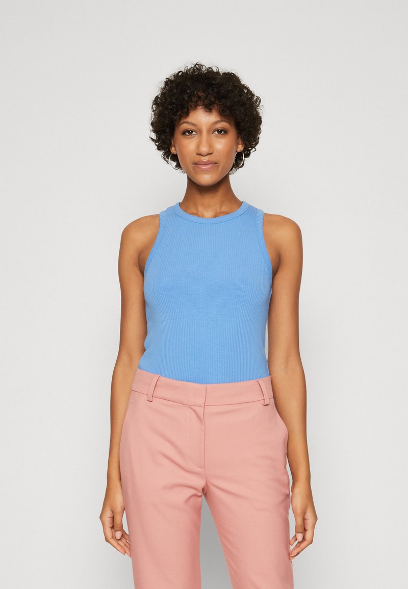 Tommy Hilfiger SLIM TANK - Top - blue spell