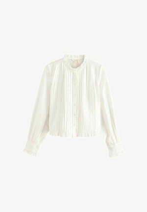 Laura Ashley TRIM PINTUCK - REGULAR FIT - Overhemdblouse - white