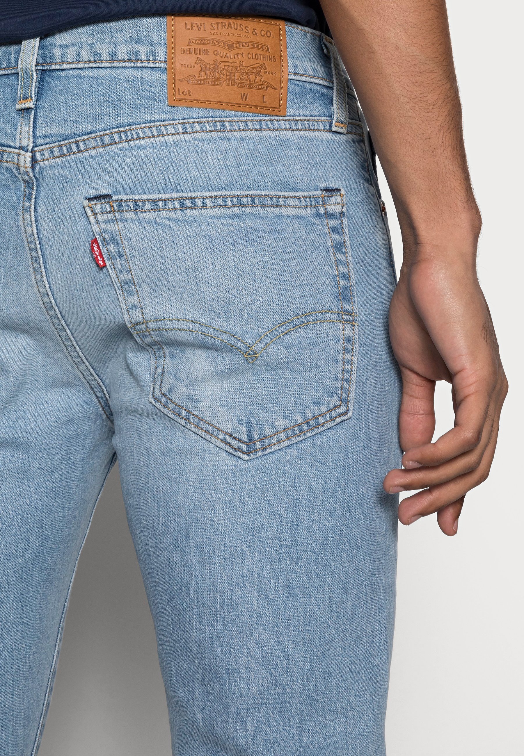 Levi's® SKINNY TAPER - Jeans Skinny Fit - corfu lucky day/blue denim -  Zalando.co.uk