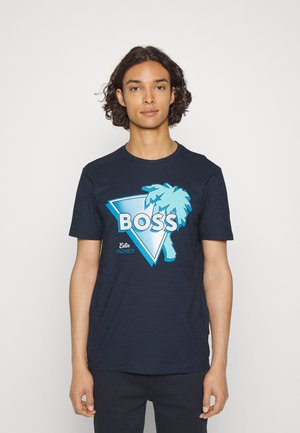 TETRUSTED - T-shirt con stampa - dark blue