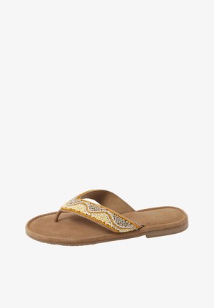 Yours Clothing, WIDE FIT SANDALS - Teensandalen - natural