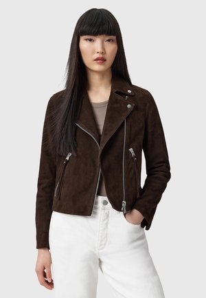 DALBY SUEDE - Leren jas - fango brown