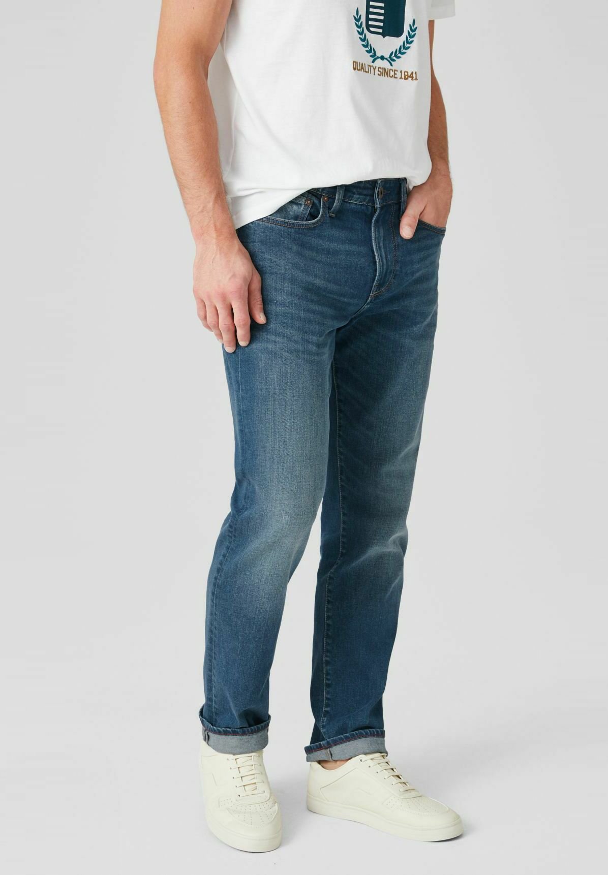 C\u0026A Straight leg jeans - blue denim 