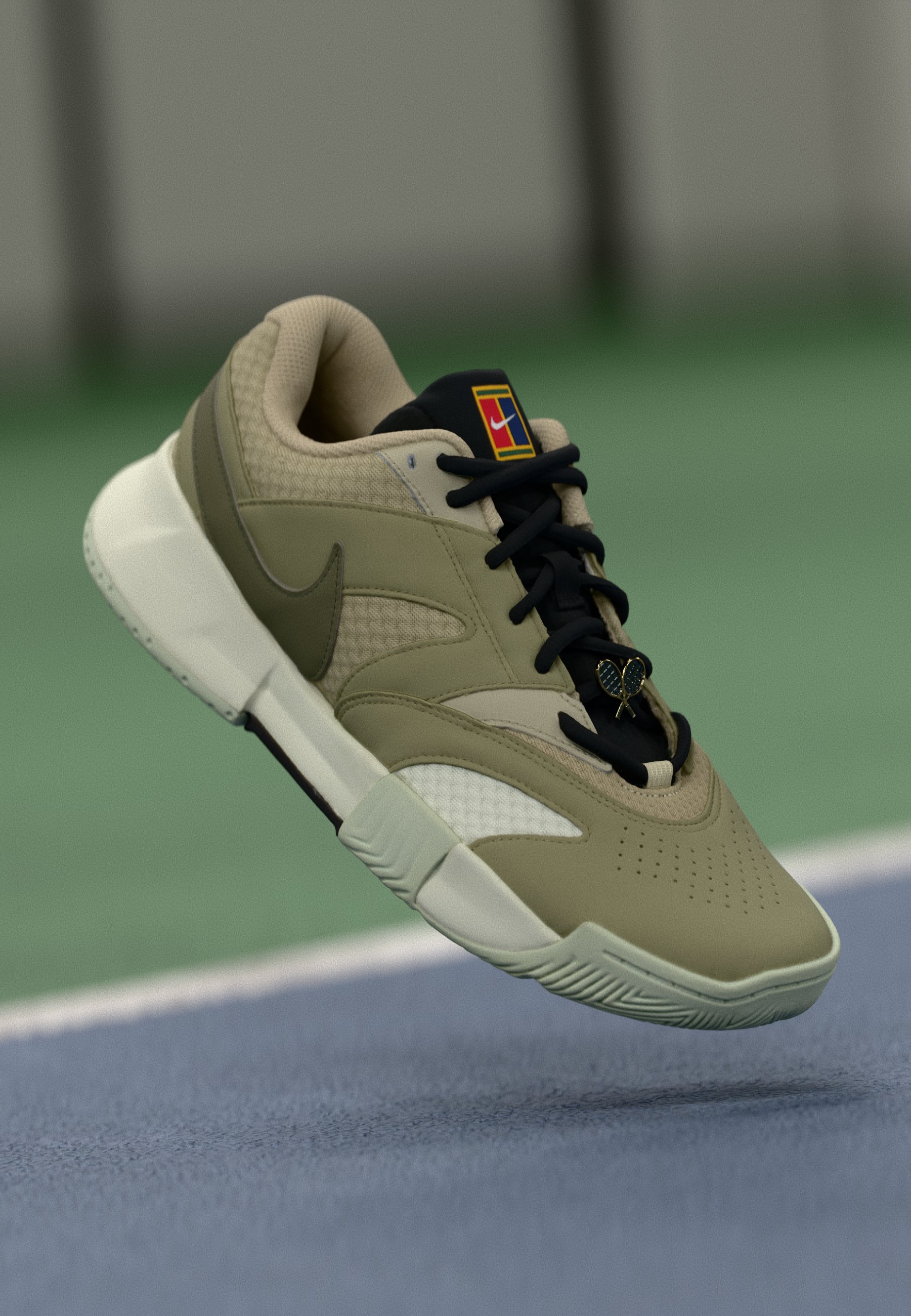 Nike Olive and Tan Athletic Shoes Nike AIR MAX DN | DV3337-201 | AFEW STORE main image 2