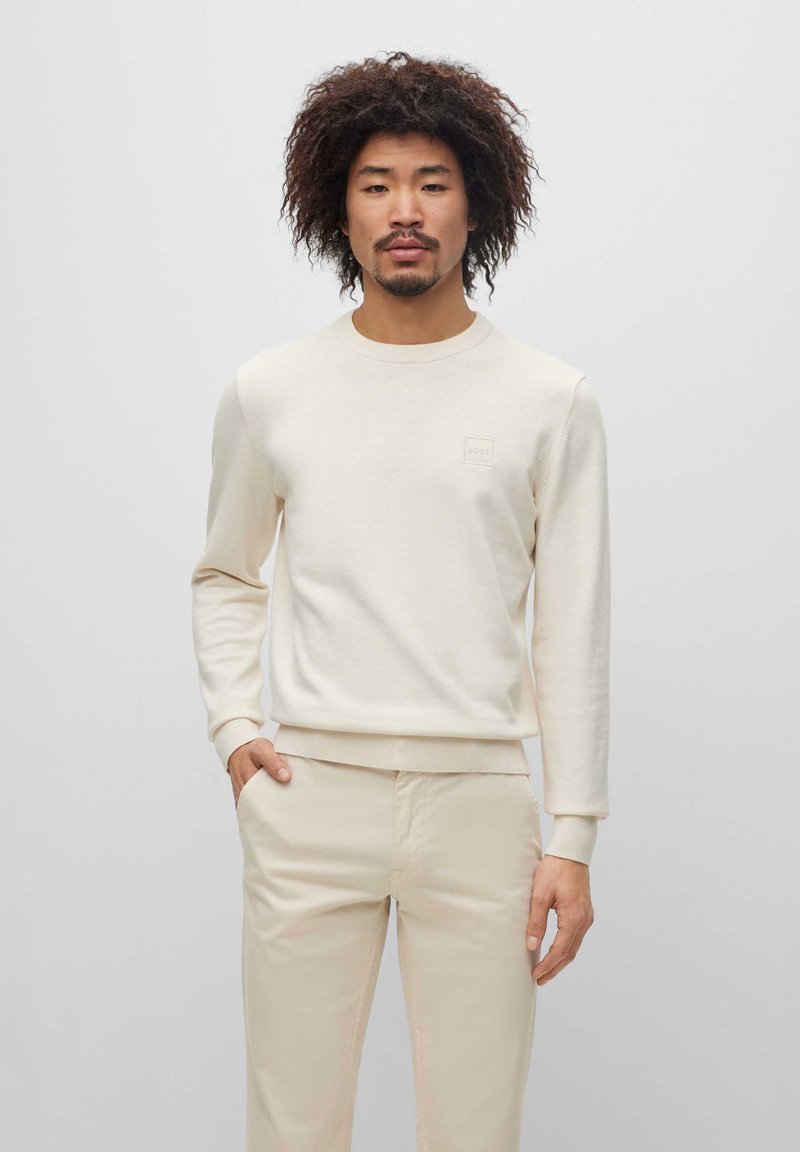 BOSS KANOVANO - Maglione - open white